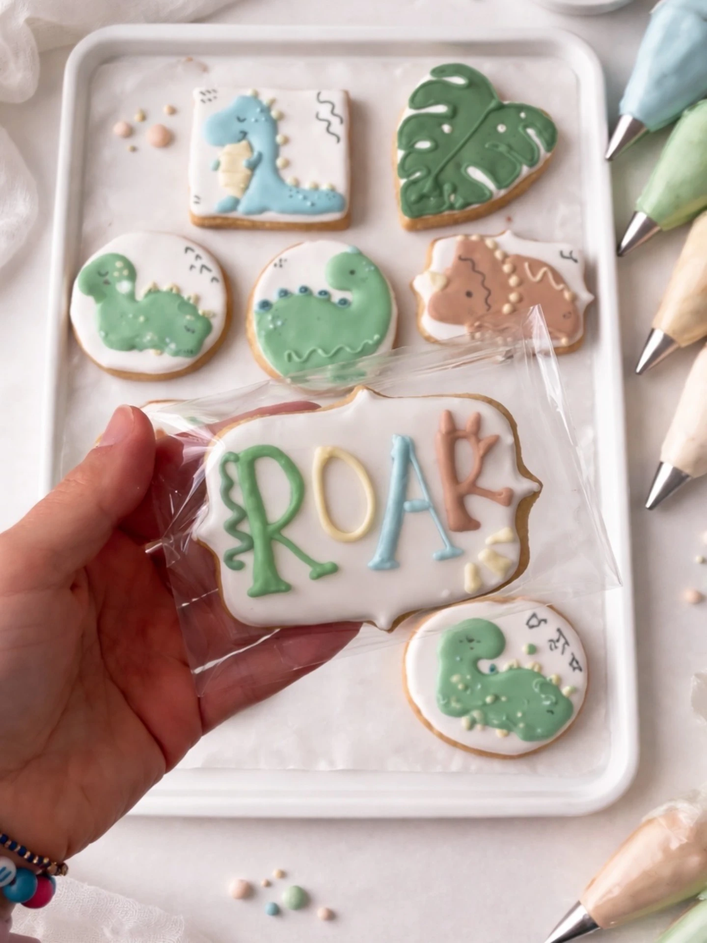 Dinosaur Cookies